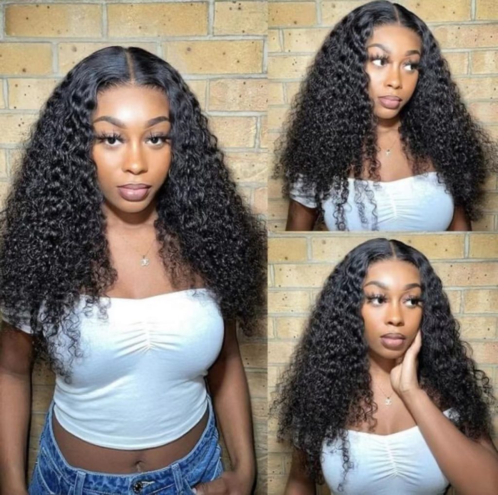 Jerry Curl HD Lace Wigs 180%Density